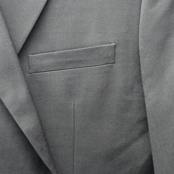 Joseph Feiss 46R Brown Superfine Wool 2 Button Blazer Suit Jacket Sport Coat - Picture 4 of 10